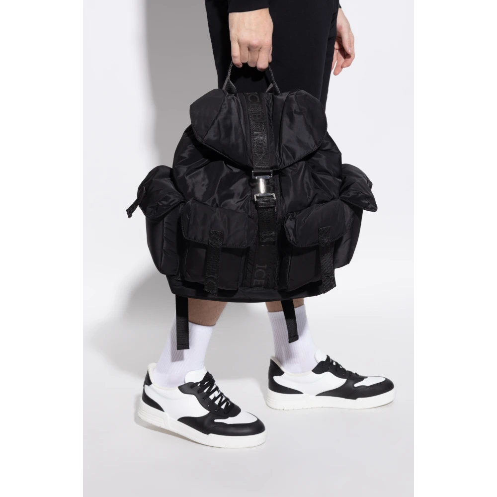 Iceberg Rugzak met logo Black Heren
