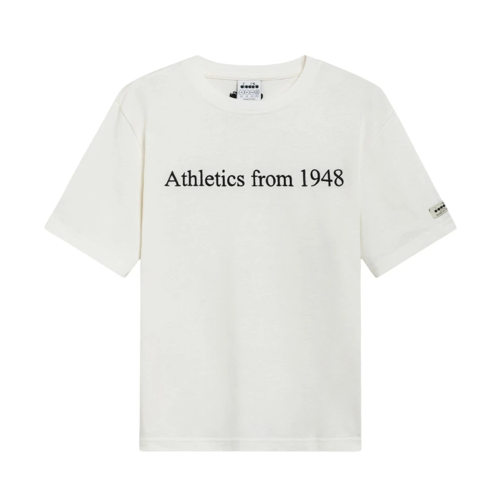 Diadora Stijlvolle T-shirts en Polos White Heren