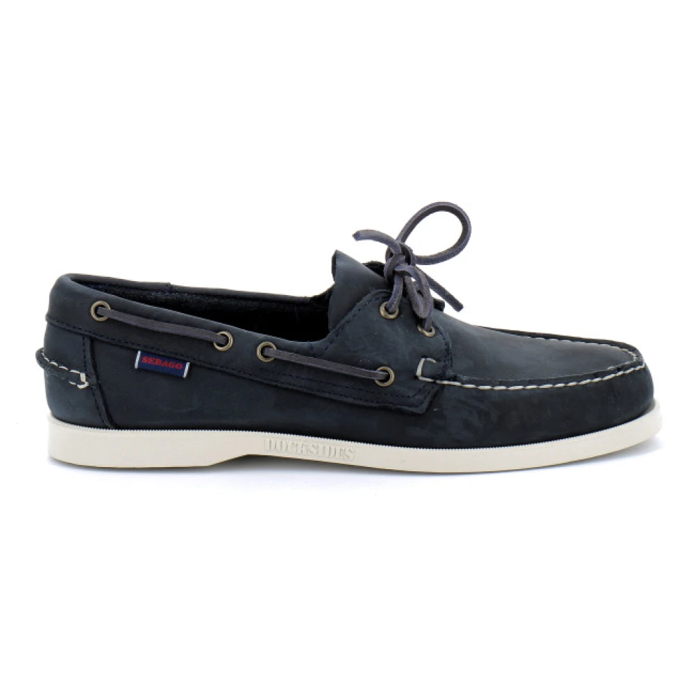 Sebago Men's Blue Boat Shoes, 7 Uk, Sailor Shoes