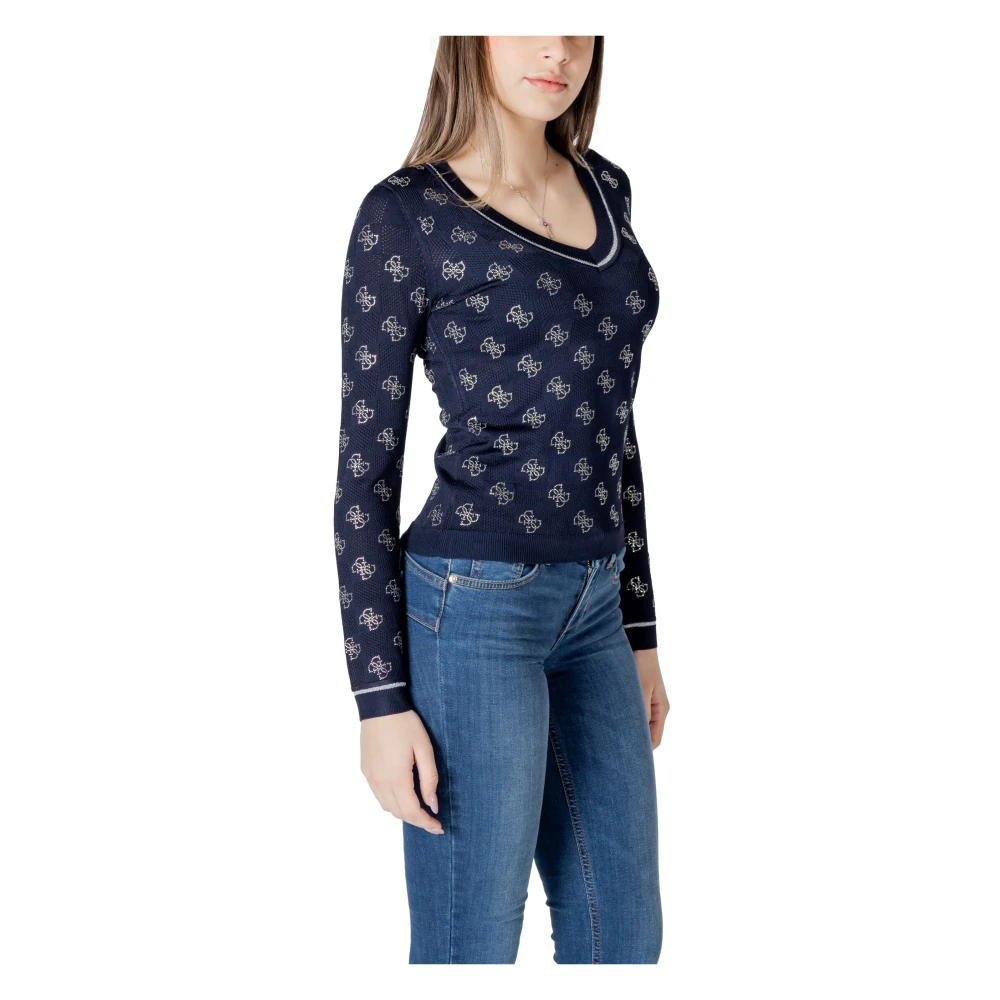 Guess Elegante veelzijdige dames trui Blue Dames