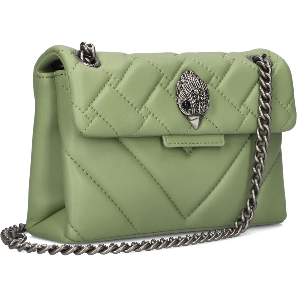 Kurt Geiger Groene Mini Kensington Schoudertas Green Dames