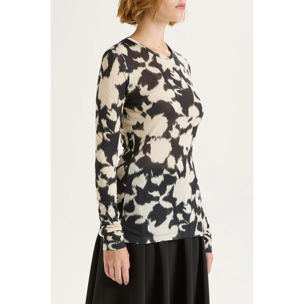 Maliparmi Winter Print T-Shirt Multicolor Dames