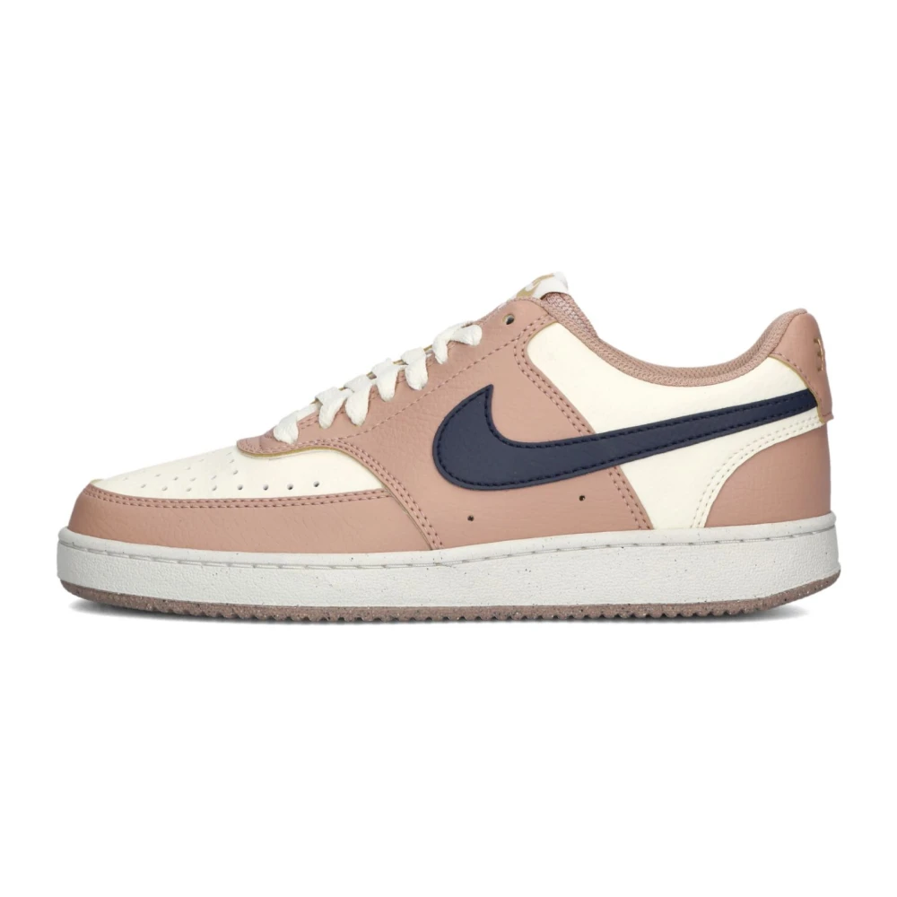 Nike Women's Pink Skateboarding, 7 Uk, Low Court Vision Trainers