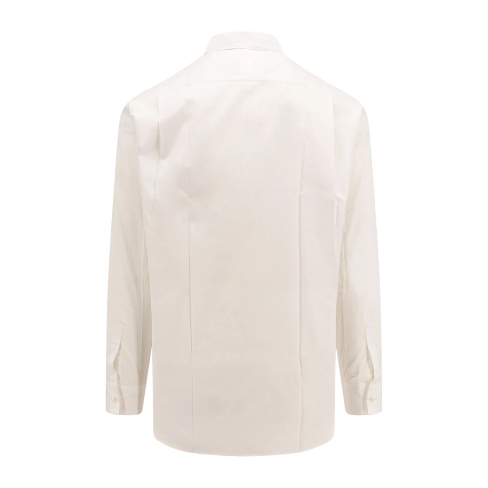Comme des Garçons Witte Overhemd met Puntkraag White Heren