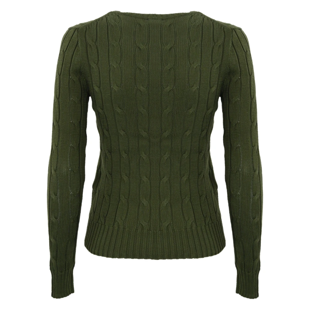 Polo Ralph Lauren Groene Kabeltrui Green Dames