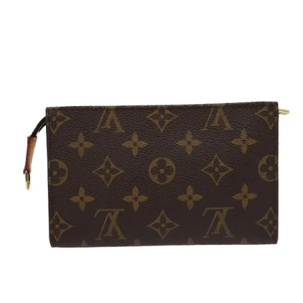 Louis Vuitton Vintage Pre-owned Canvas pouches Brown Dames