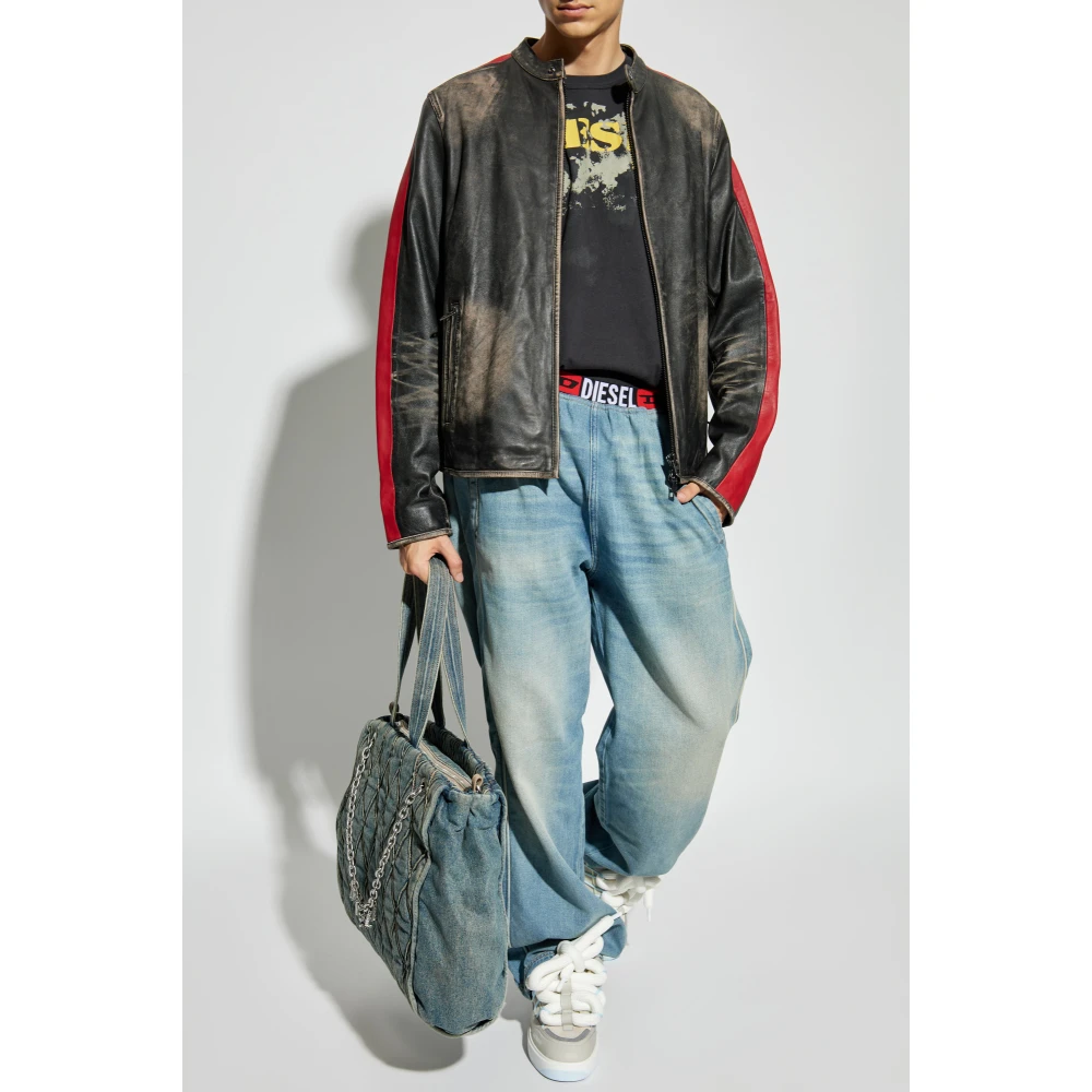 Diesel T-shirt T-Boxt-Q4 Multicolor Heren