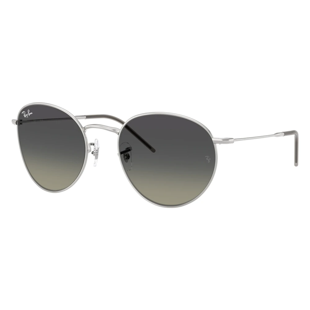 Ray-Ban Unisex Gray Sunglasses, 53 Mm, Round Reverse Sunglasses