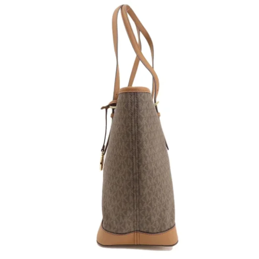 Michael Kors Pre-owned Fabric totes Brown Dames