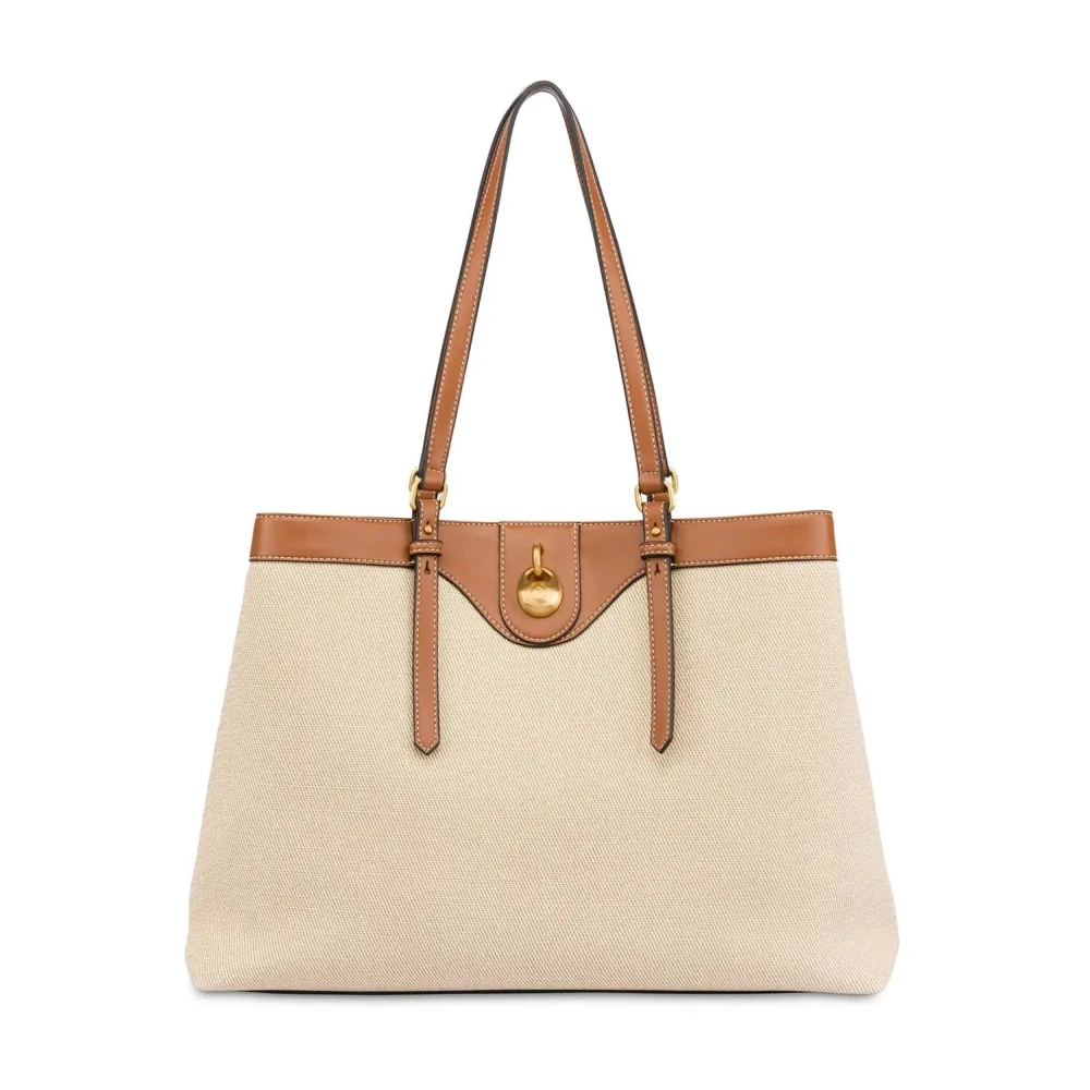 Pollini Women's Beige Shopping Bag - Shopping Bags - One Size - Bags