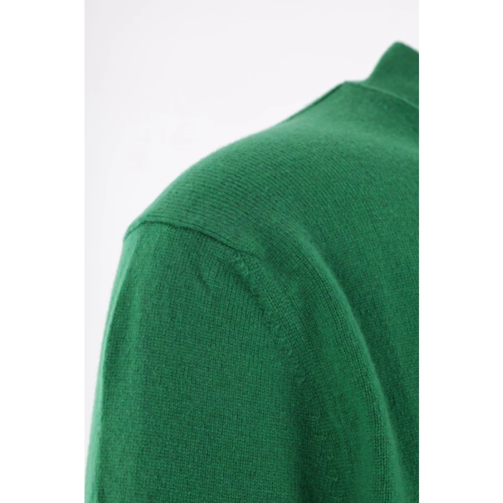 Comme des Garçons Groene Oversized Cardigan Trui Green Heren