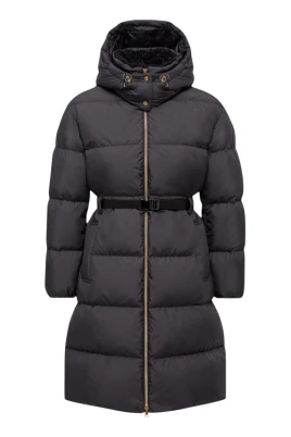 Briant Hooded Long Down Jacket