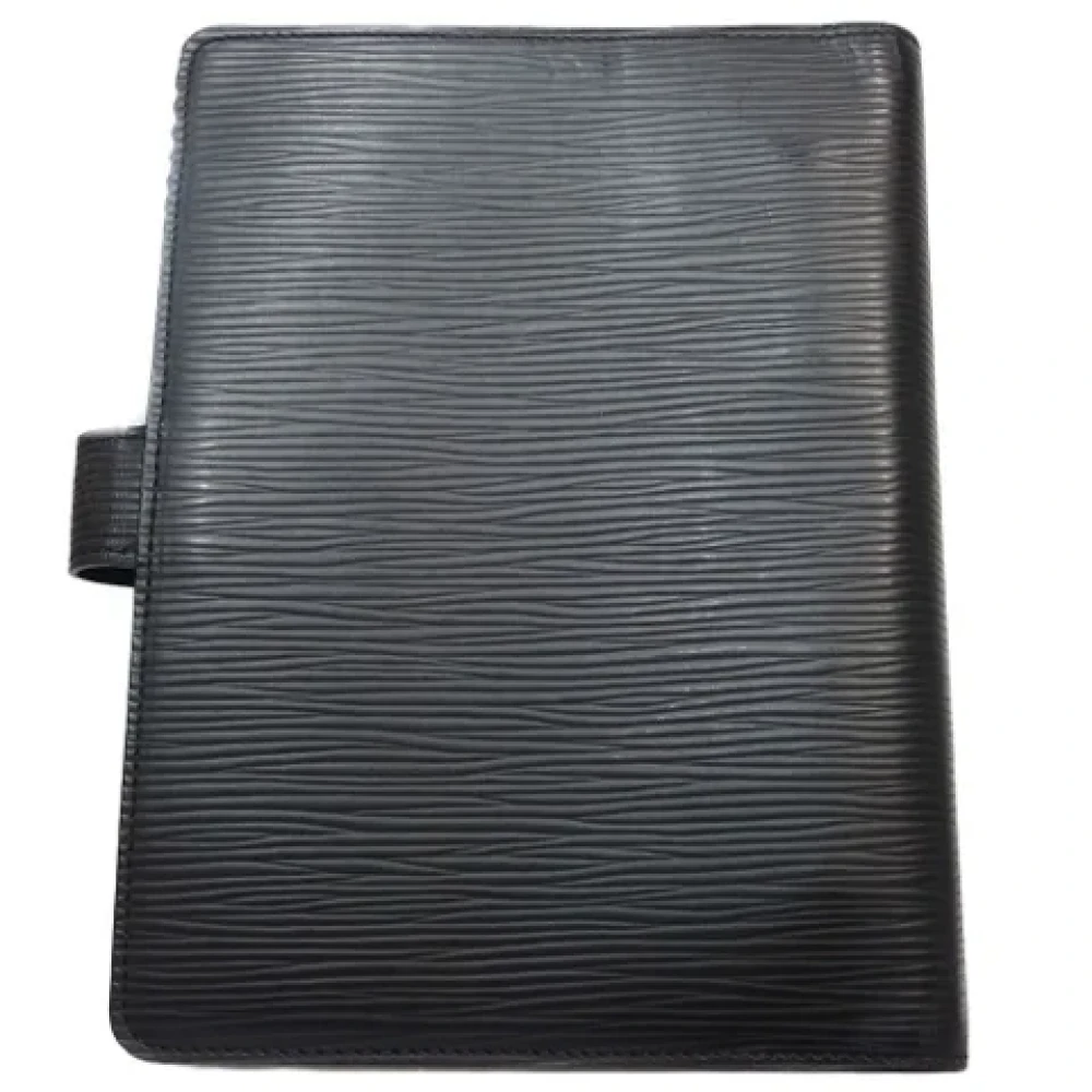 Louis Vuitton Vintage Pre-owned Canvas home-office Black Dames