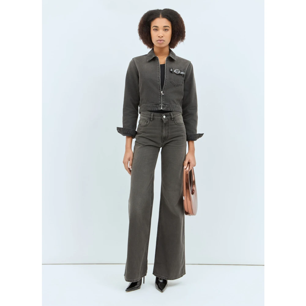 Coperni Denim Werkkleding Jas Gray Dames