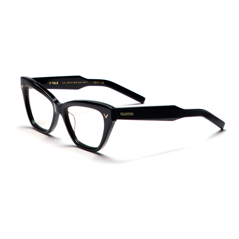 Valentino Klassieke Vrouwelijke Cat-Eye Bril Black Dames