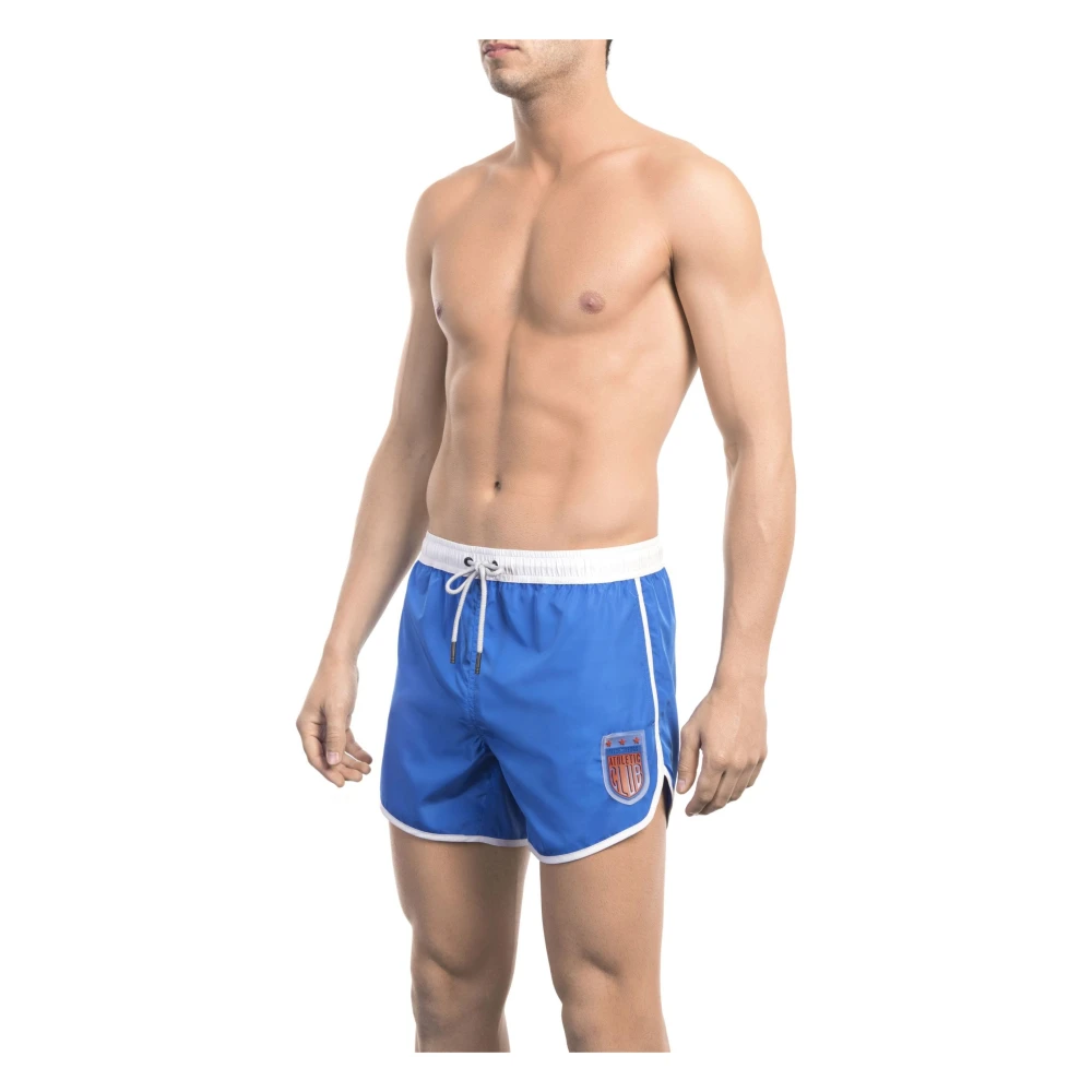Bikkembergs Men's Blue Beachwear, S, Beachwear