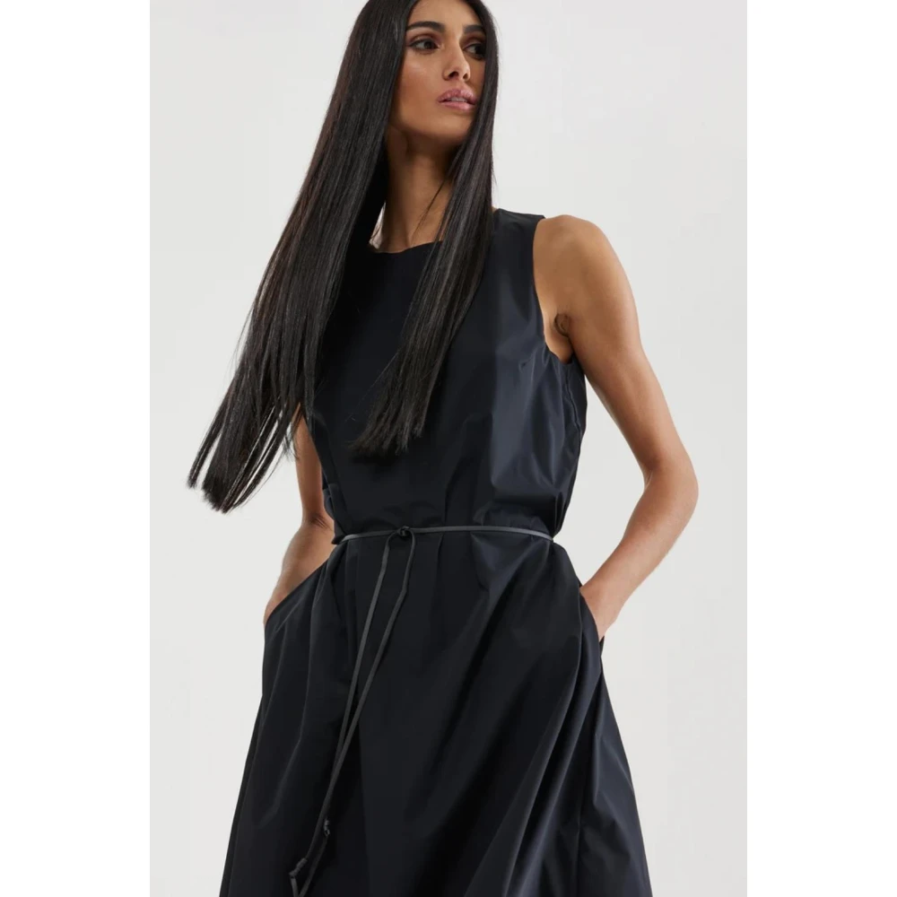 RRD Stijlvolle Tanktop Jurk Black Dames