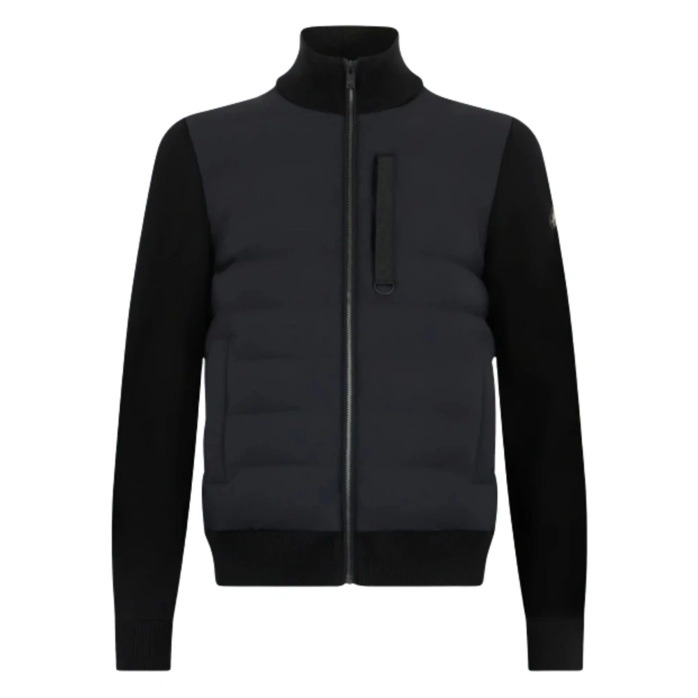 Moose Knuckles Men's Black Light Jackets, S, Hybrid Kamet Jacket In