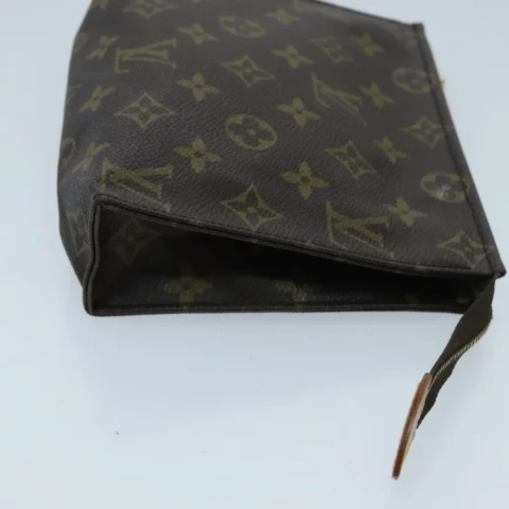 Louis Vuitton Vintage Pre-owned Canvas pouches Brown Dames