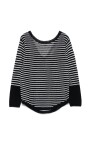 pull-raye-noir-blanc-style-chic