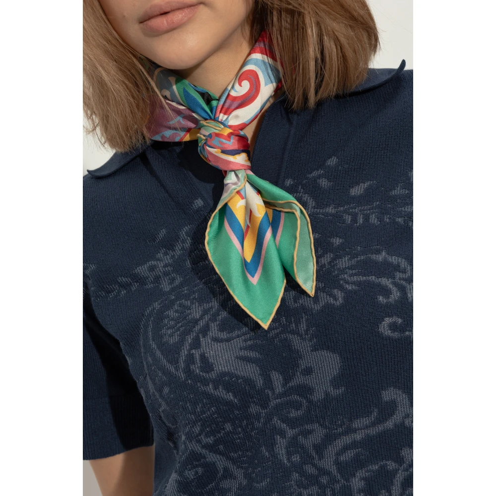 ETRO Zijden sjaal Multicolor Dames
