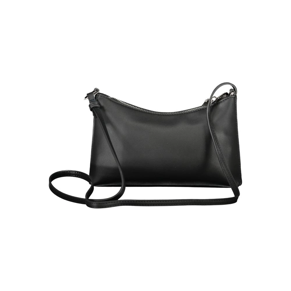 Calvin Klein Zwarte Polyester Handtas Black Dames
