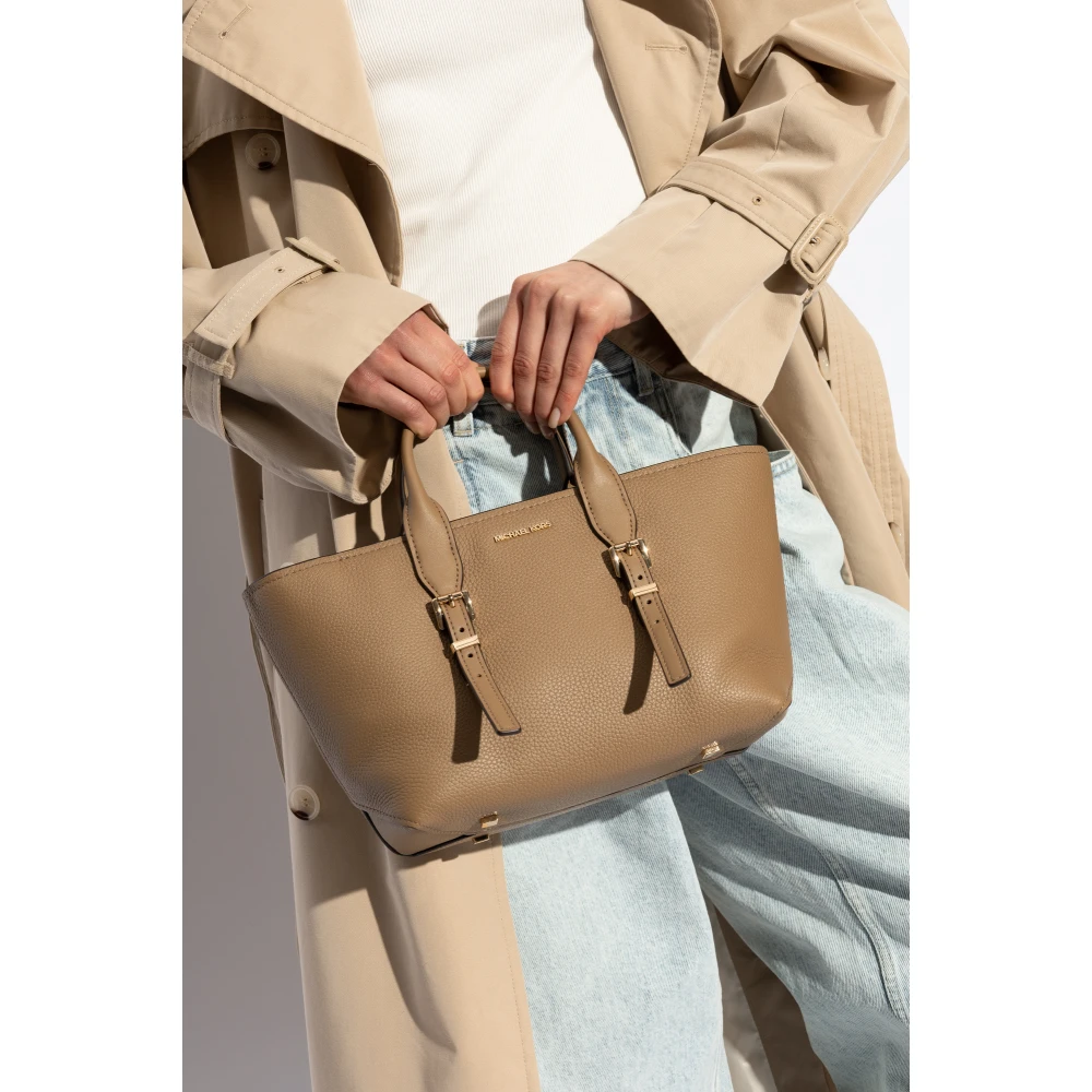 Michael Kors Handtas Moore Brown Dames