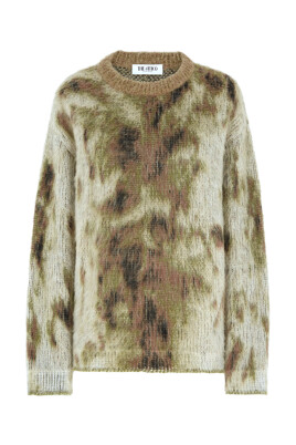 pull-en-tricot-jacquard-vert-militaire