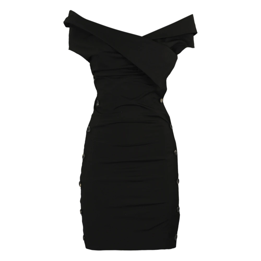 Philosophy di Lorenzo Serafini Short Dresses Black Dames