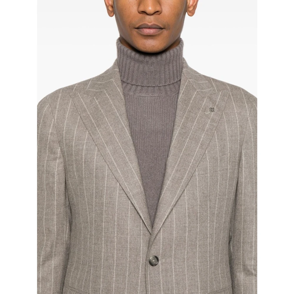 Tagliatore Jurken Grijs Gray Heren