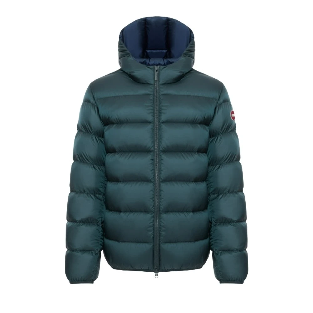 Colmar Uomo Verde - Piumino Con Cappuccio - Sport - Xl