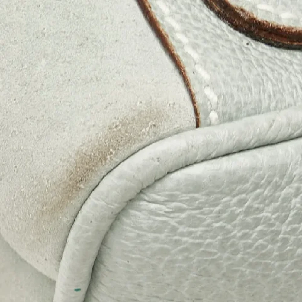 Gucci Vintage Pre-owned Leather backpacks Blue Dames
