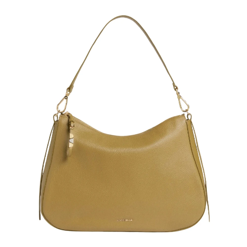 Coccinelle Women's Green Nory Hobo Bag - Shoulder Bags - One Size - Bags