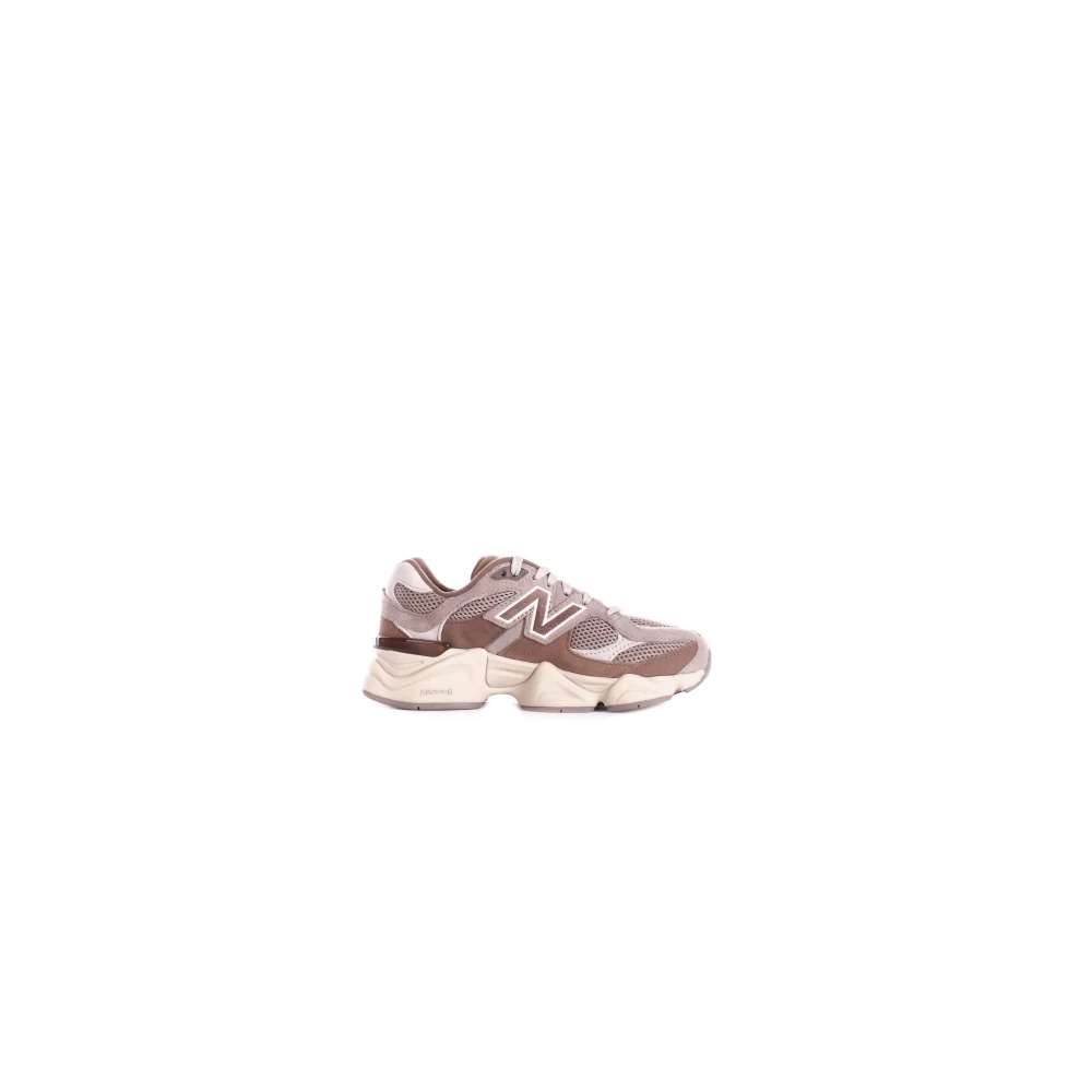 New Balance Beige Trainers Junior Logo Leather Rubber Canvas - Female - Sneakers - Multicolor - 4 Uk - Shoes