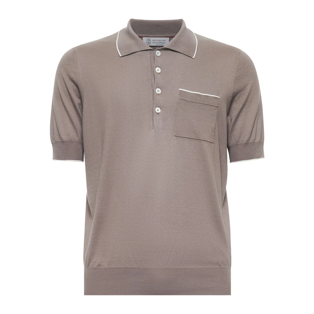 Tops > Polo Shirts - - Brunello Cucinelli - Modalova
