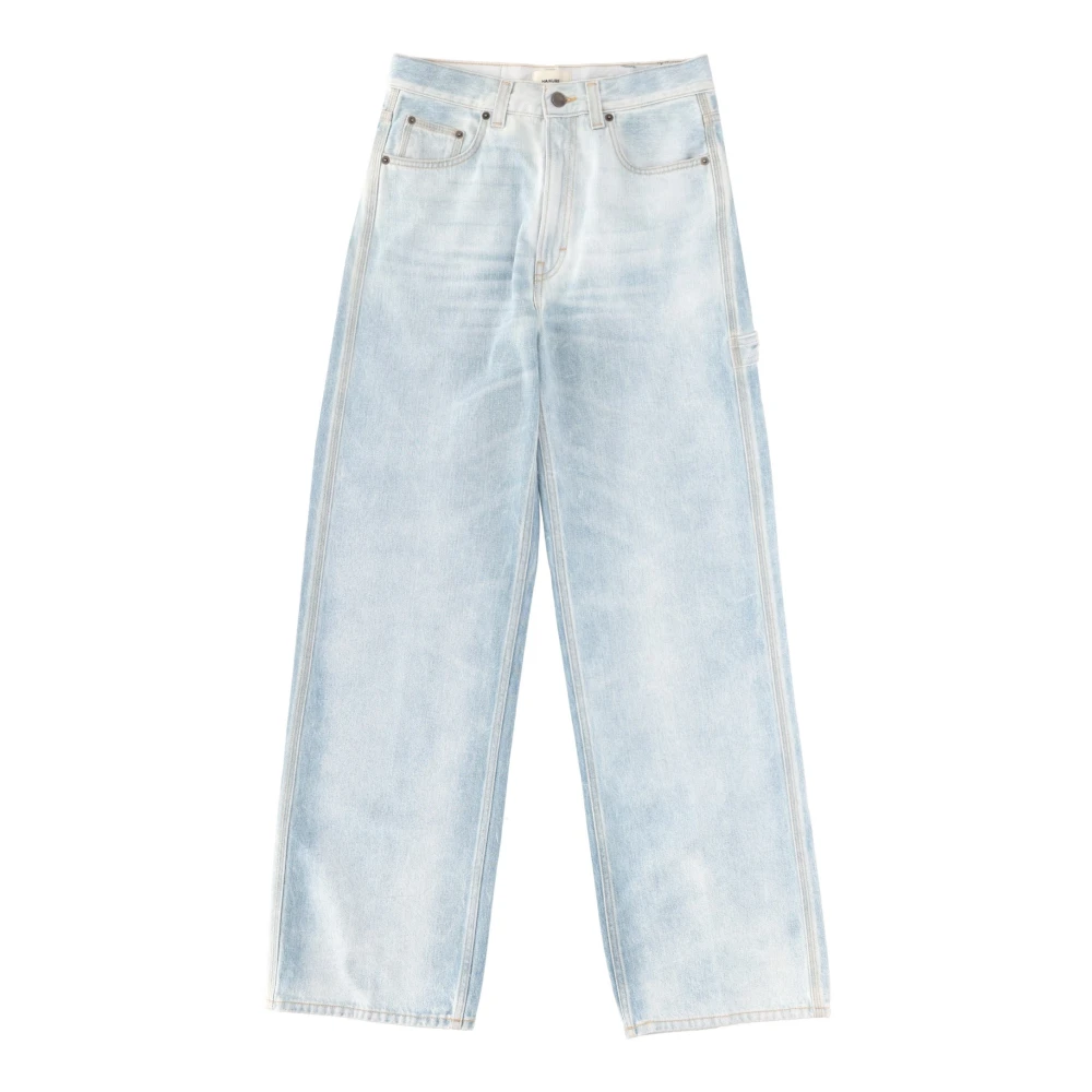 Haikure Kvinno Blå Jeans Dam, W26, Läder, Winona Jean