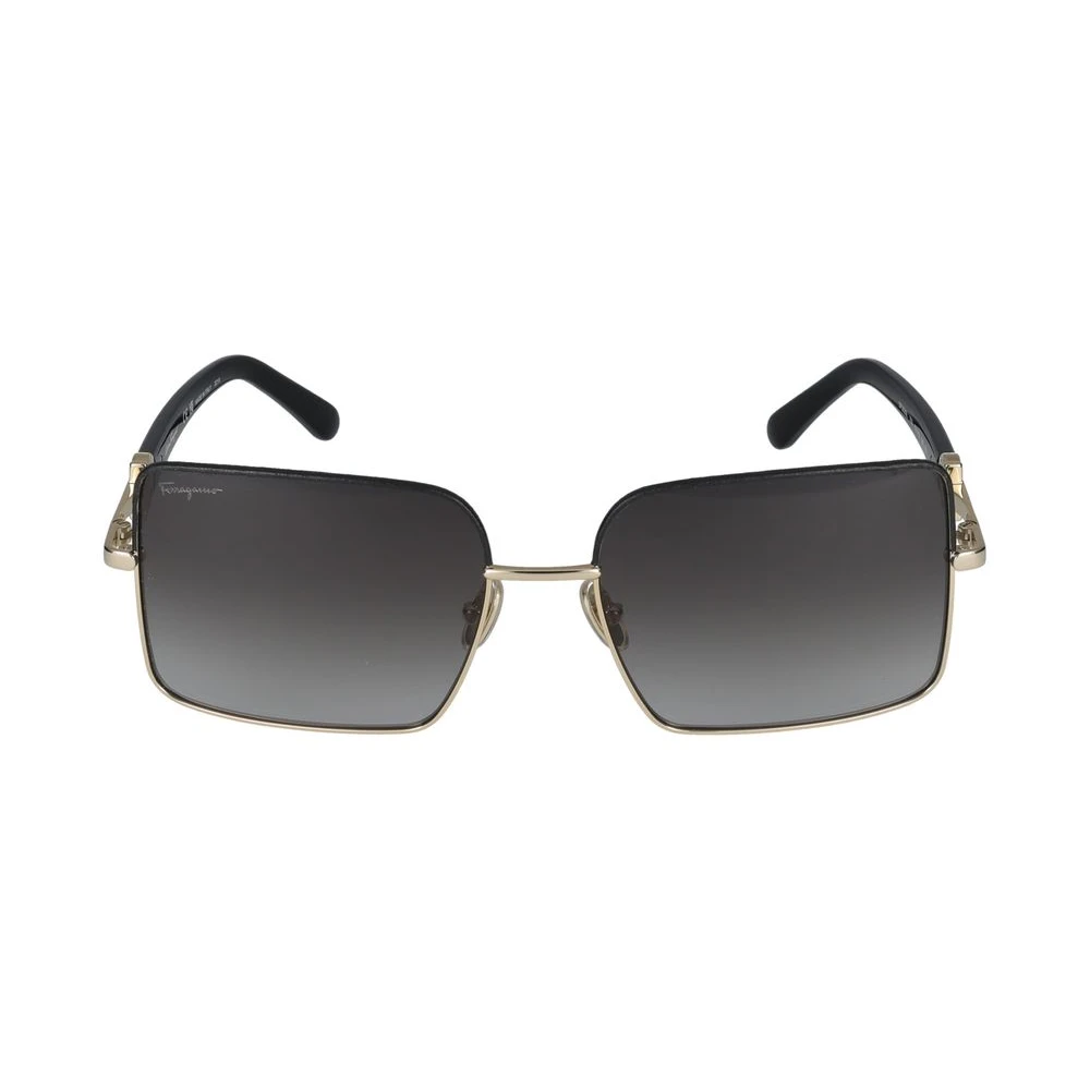 Ferragamo Women's Yellow Gold/Black Stylish Sunglasses Sf302sl - Sunglasses - 60 Mm - Accessories