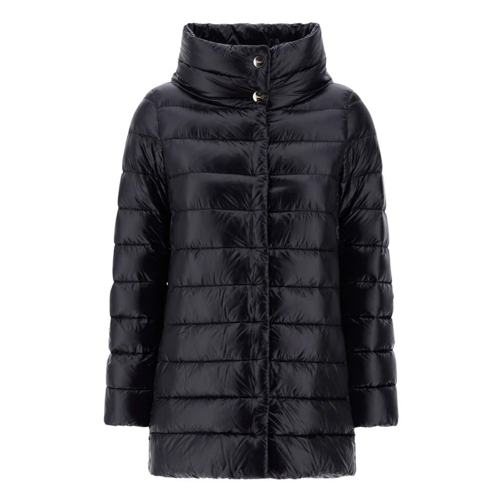 Herno Black Down Coats, Female, S, Amelia Jacket