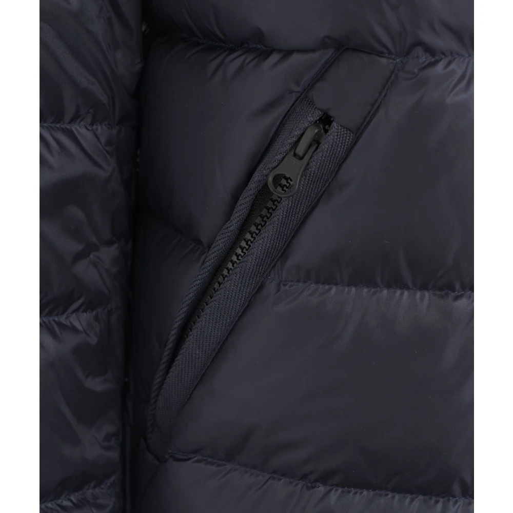 Blauer Blauwe Gewatteerde Donsjas Aw24 Blue Heren