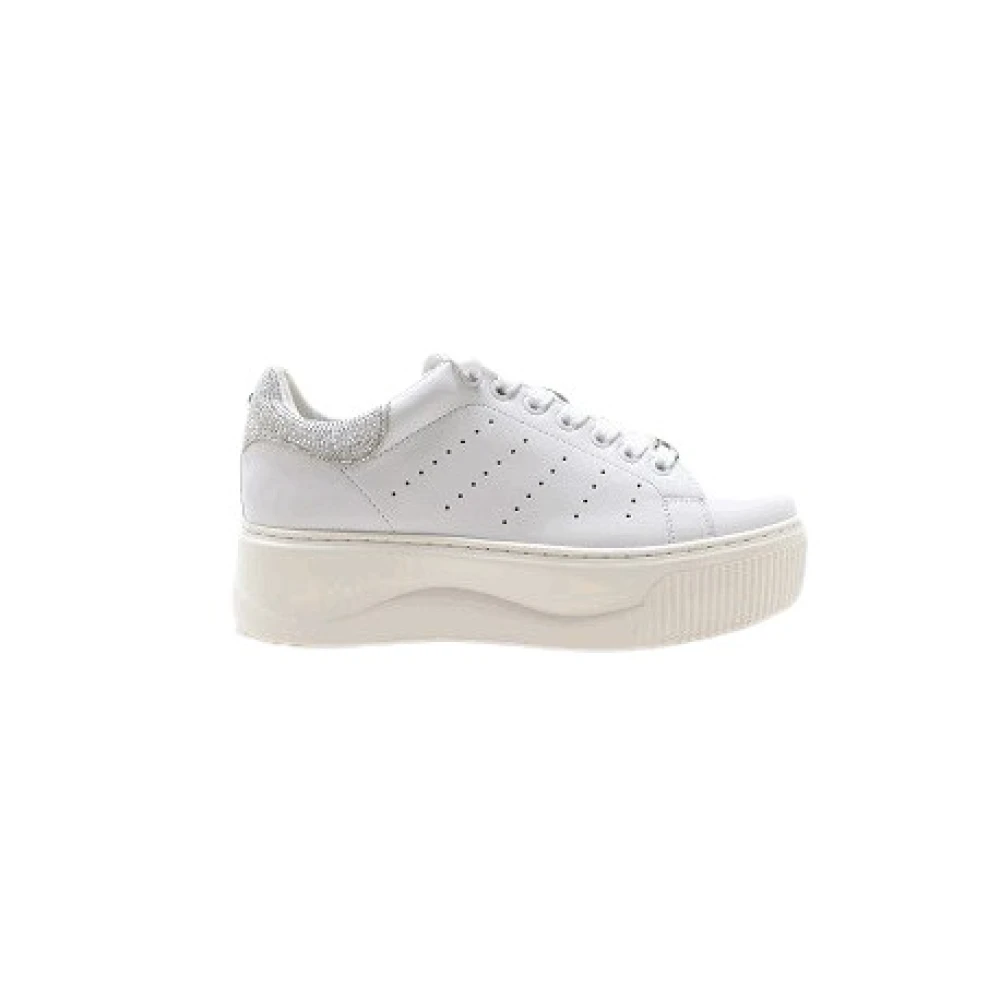Cult Witte Sneakers met Logoband Dames Schoenen