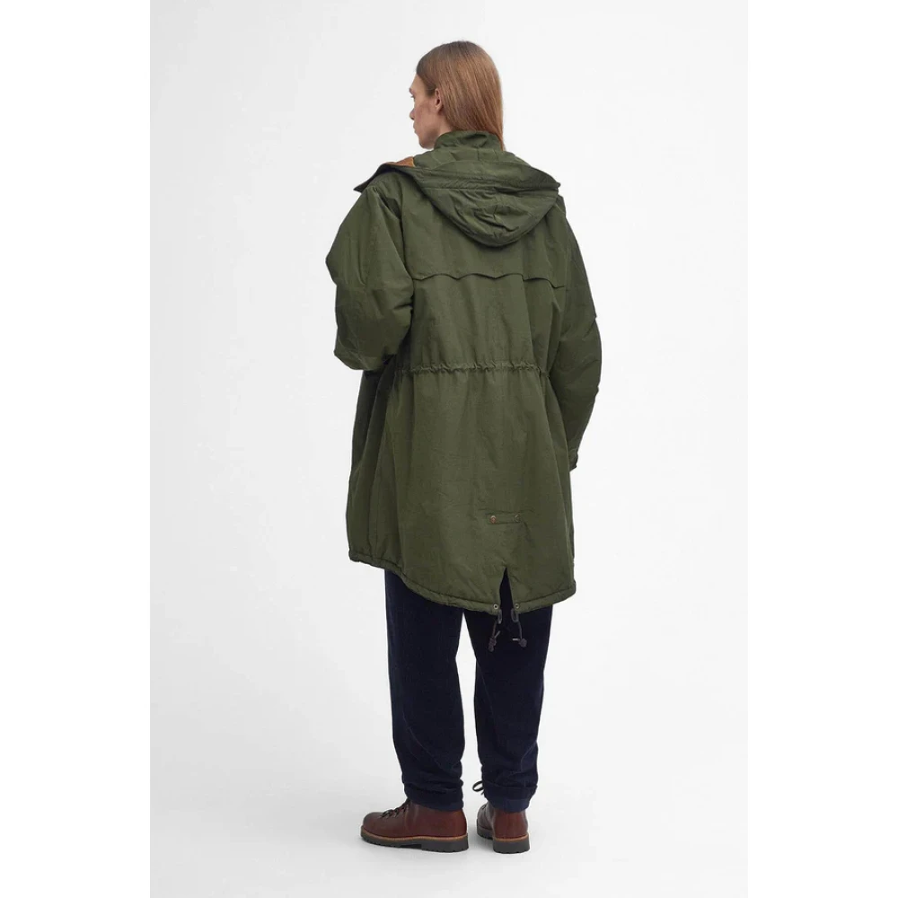 Barbour Mods Casual Parka Beech-S Green Heren
