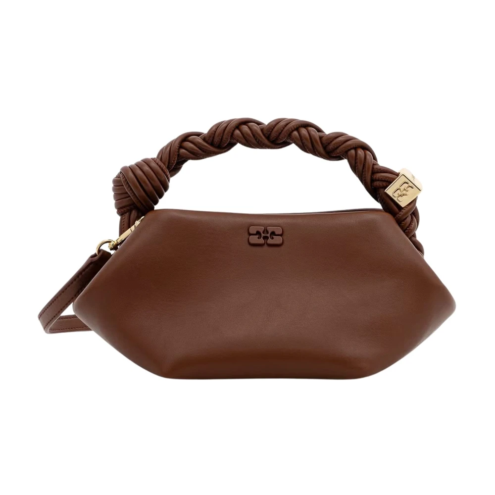 Ganni Donna Marrone - Mini Bou Bag - Bags - One Size
