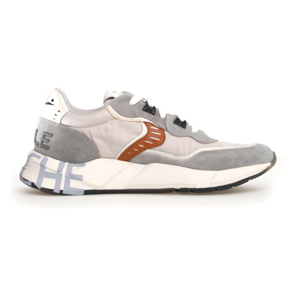Voile Blanche Grijze Sneakers met Opvallend Design Heren Schoenen Veelkleurig Multicolor