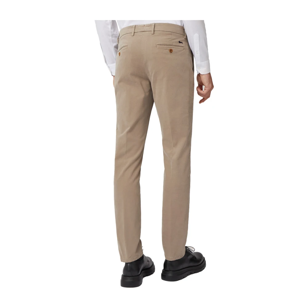 Harmont & Blaine Katoenen broek Brown Heren