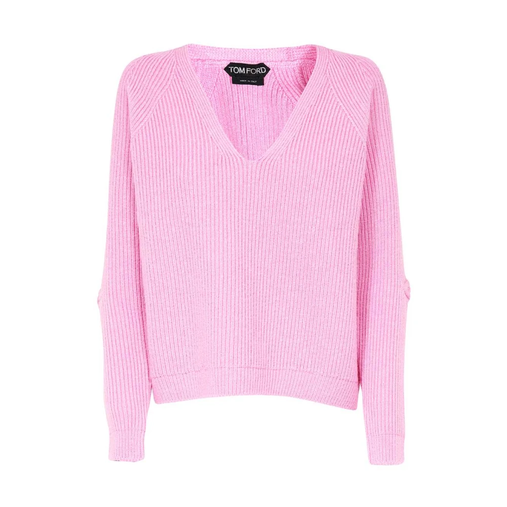 Knitwear > V-neck Knitwear - - Tom Ford - Modalova