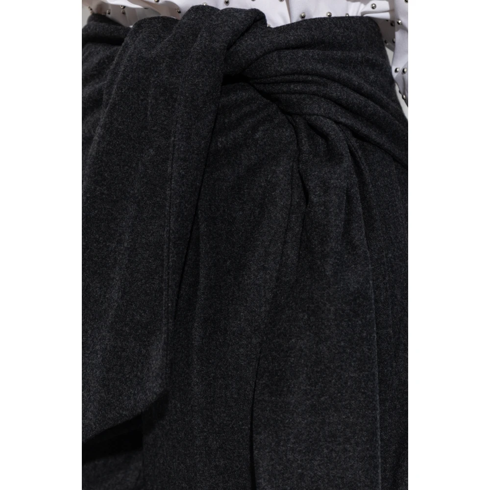 Max Mara Wollen broek Arsenio Gray Dames