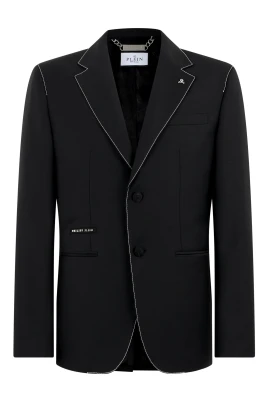 Blazer Kontrastsömmar
