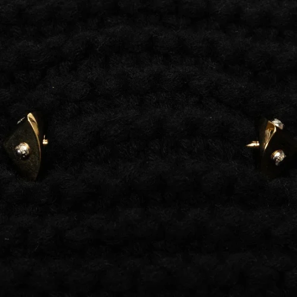 Louis Vuitton Vintage Pre-owned Cotton scarves Black Dames