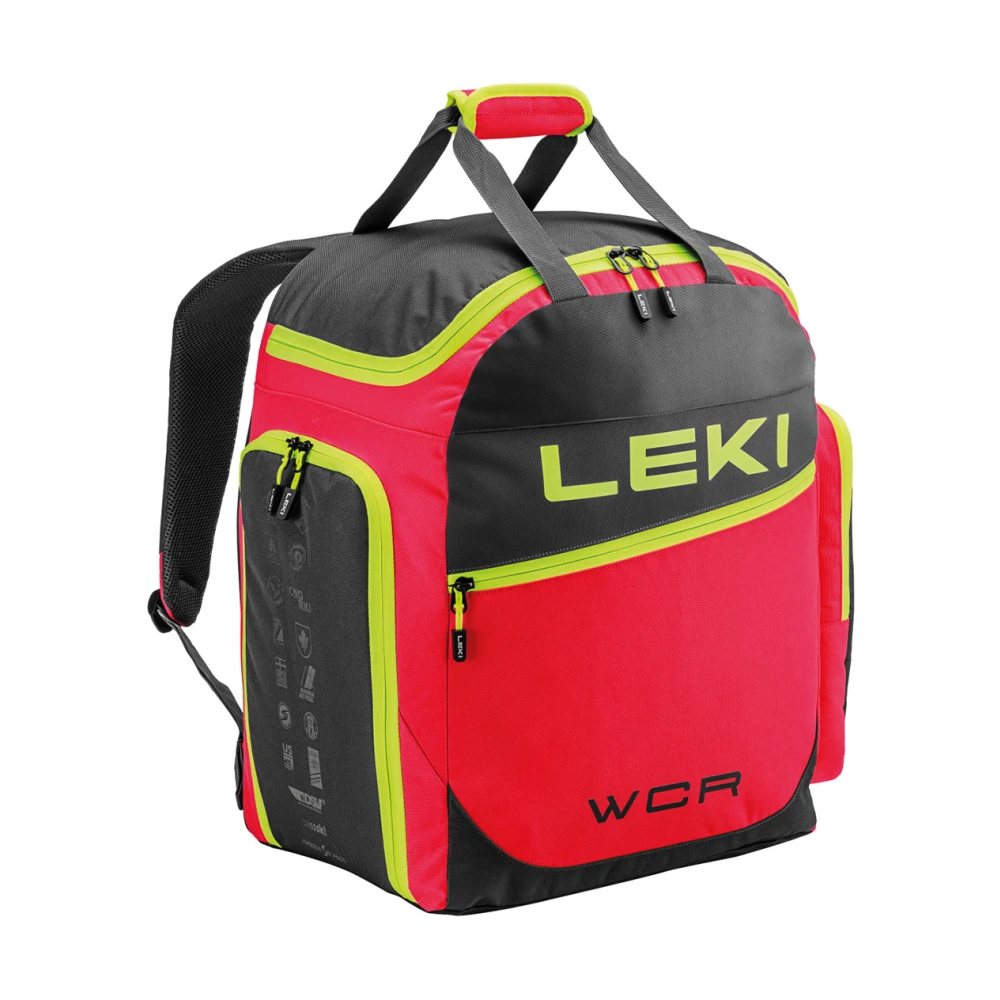 Leki Ski Boot Bag WCR 60L Red, Unisex