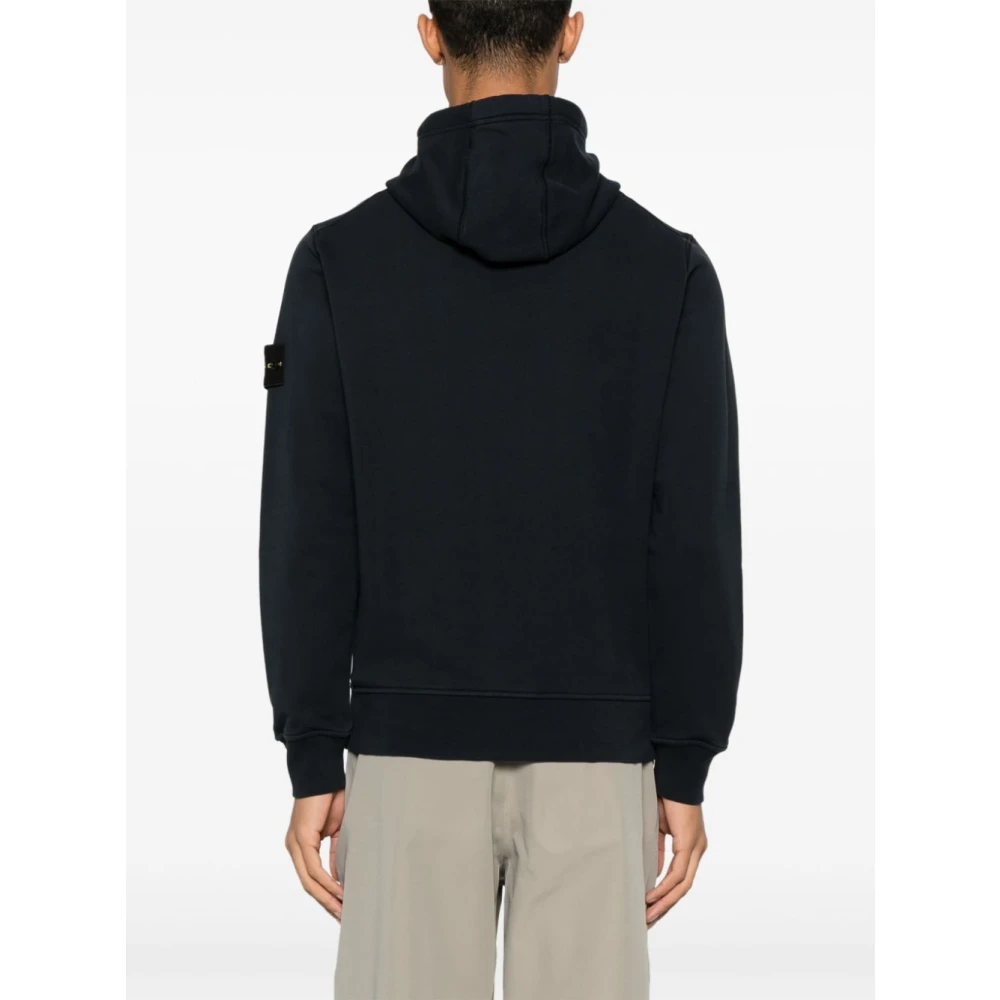 Stone Island Heren Sweatshirt in Blauw Blue Heren